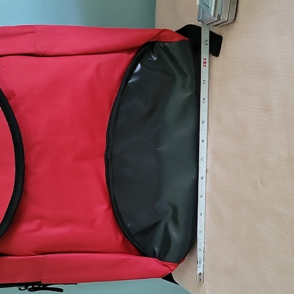 Extra Large Red and Black Backpack - Picture 3 of 8